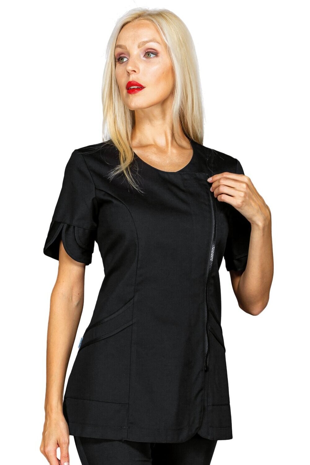 Casacca Babilonia zip nero