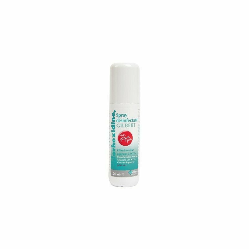 CHLORHEXIDINE À 0.2 % PULVÉRISATEUR 100 ML