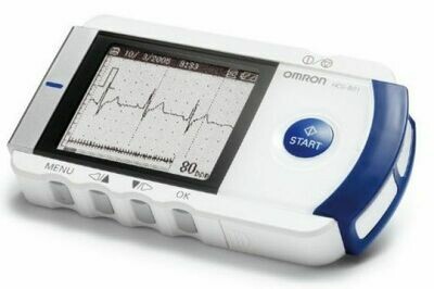 ECG portable Omron Heart Scan HCG-801-E