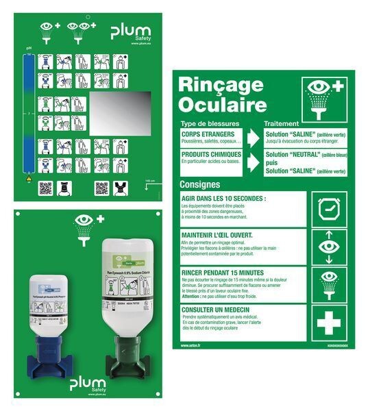 KIT OPHTALMIQUE  INTERVENTION RAPIDE SUR LES YEUX