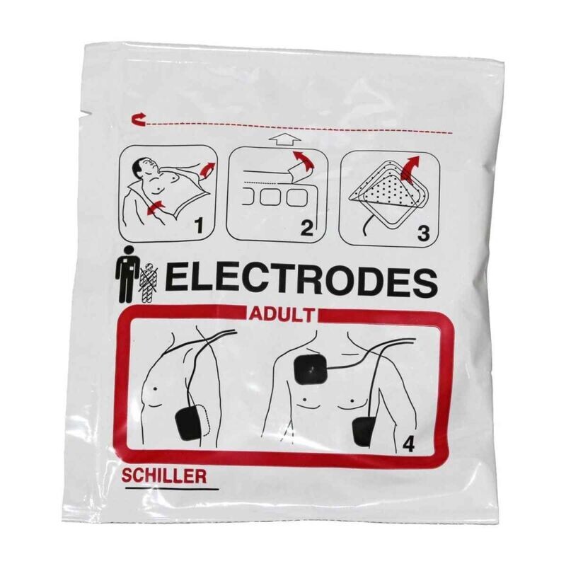 Electrodes de défibrillation Schiller