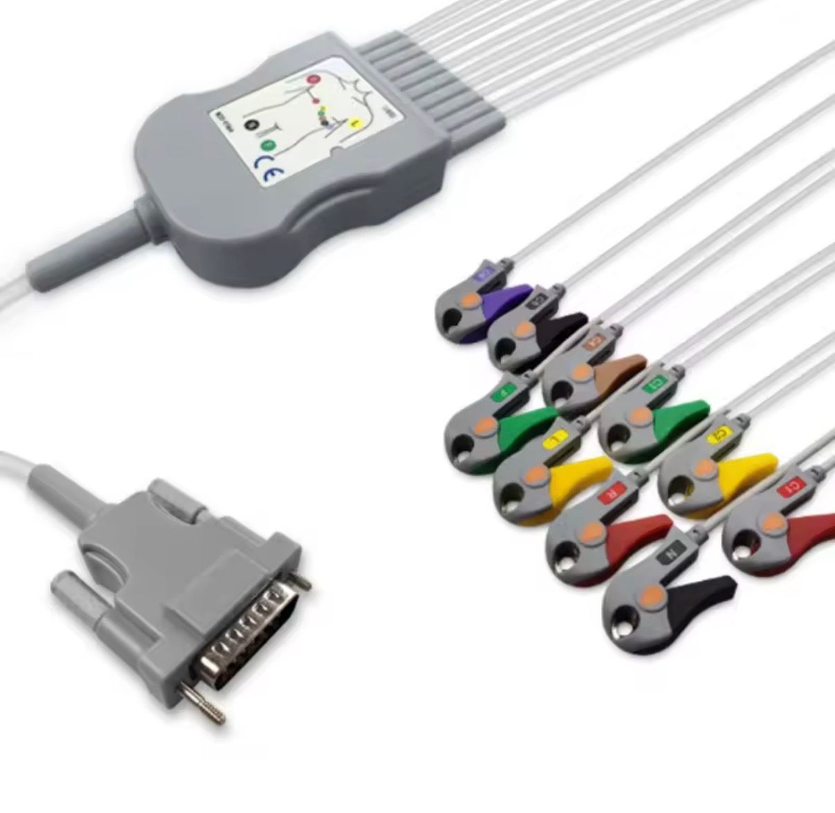 TRAINER - CABLE ECG 10 DÉRIVATIONS
