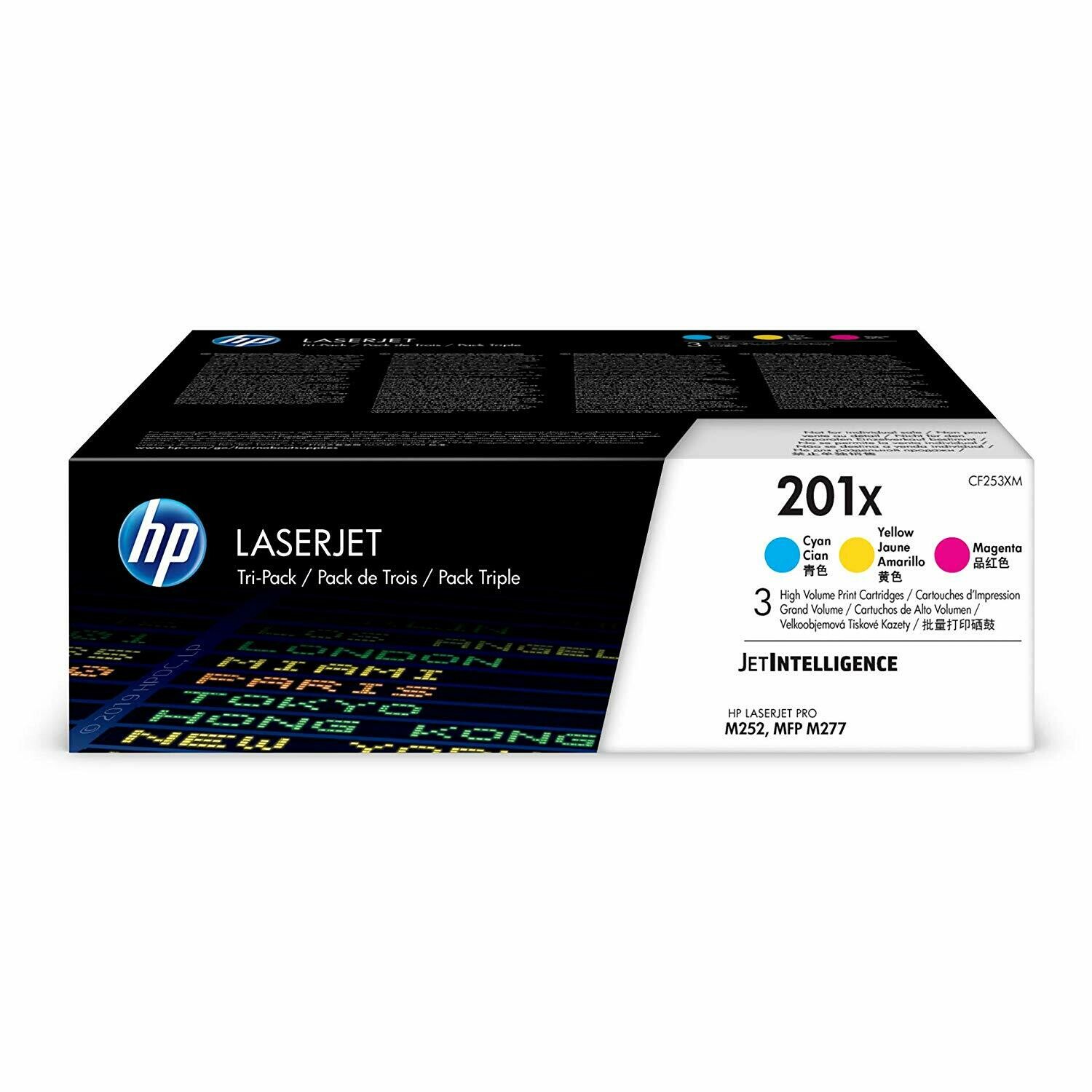 HP CF253XM TONER CARTRIDGE (3-PACK)