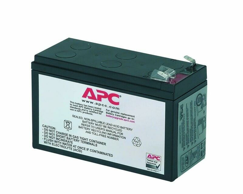 APC Replacement Battery Cartridge #2 - Maintenance-free Lead Acid Hot-swappable (2-PACK)