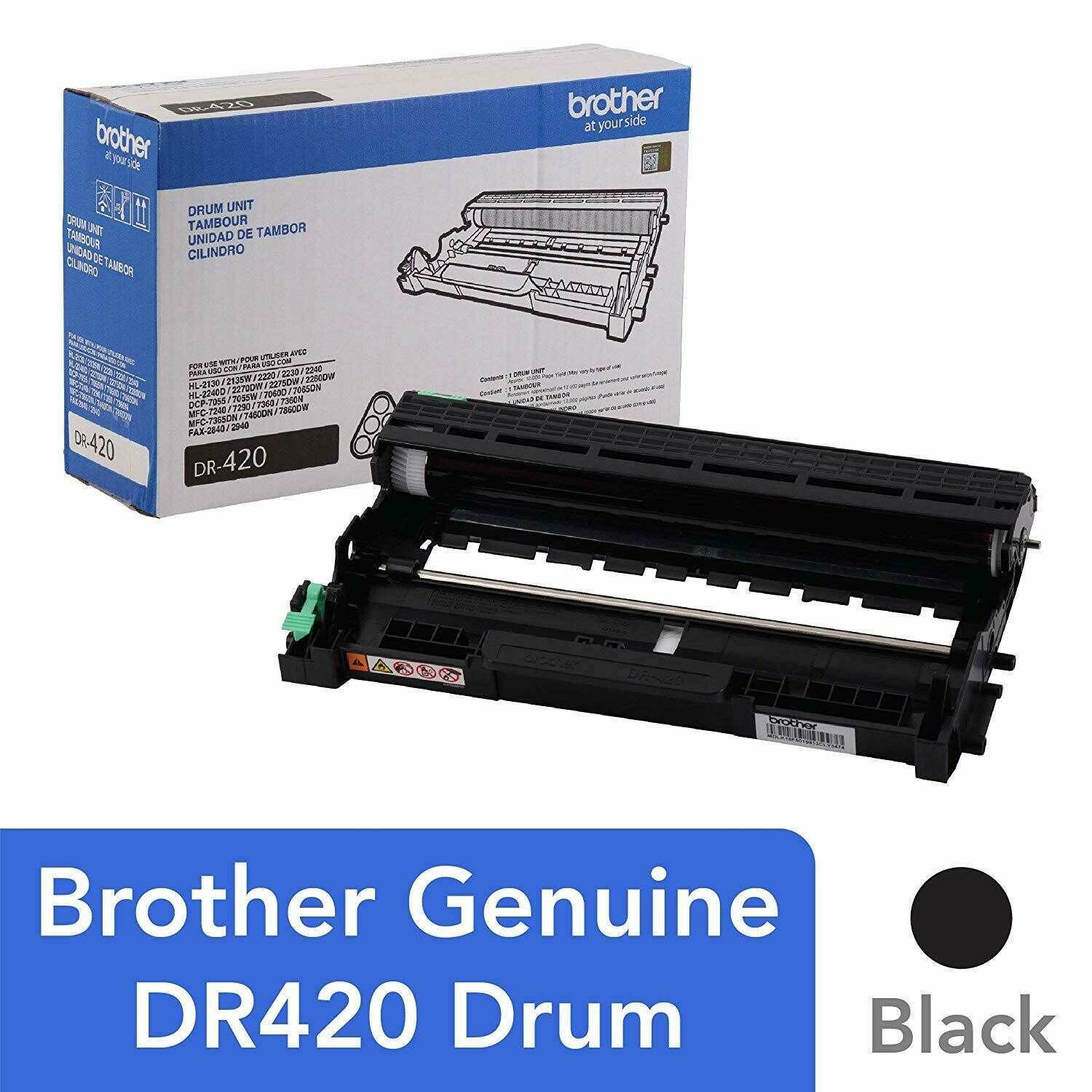 BROTHER DR-420 DRUM UNIT (2-PACK)