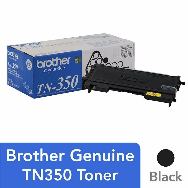 BROTHER TN-350 BLACK TONER (2-PACK)