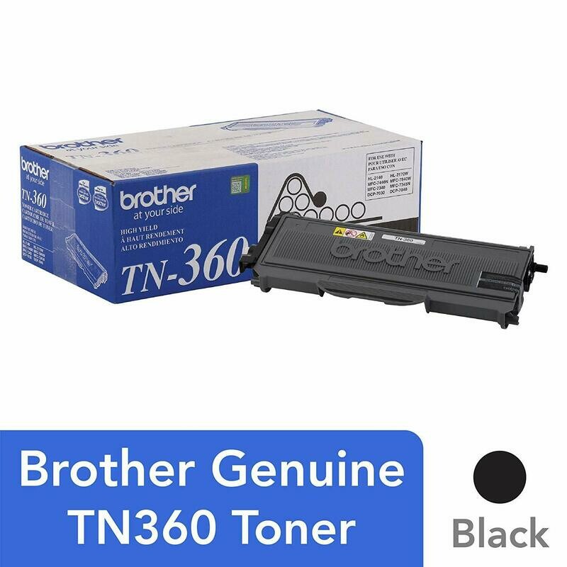 BROTHER TN-360 BLACK TONER (2-PACK)