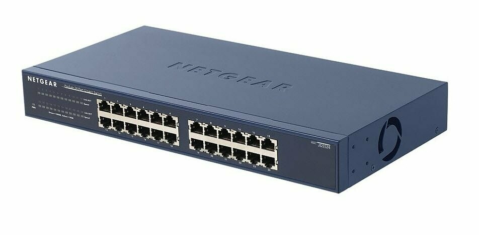 Netgear® ProSafe Plus 24-Port Gigabit Ethernet Switch