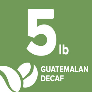 Guatemalan Decaf - 5 Pound Bag