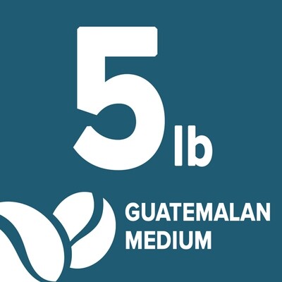 Guatemalan Medium- 5 Pound Bag