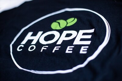 T-Shirts: HOPE Logo Short Sleeve (Black)