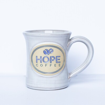 HOPE Coffee 10 oz. Handcrafted Stoneware Mug - Flare Style Gloss