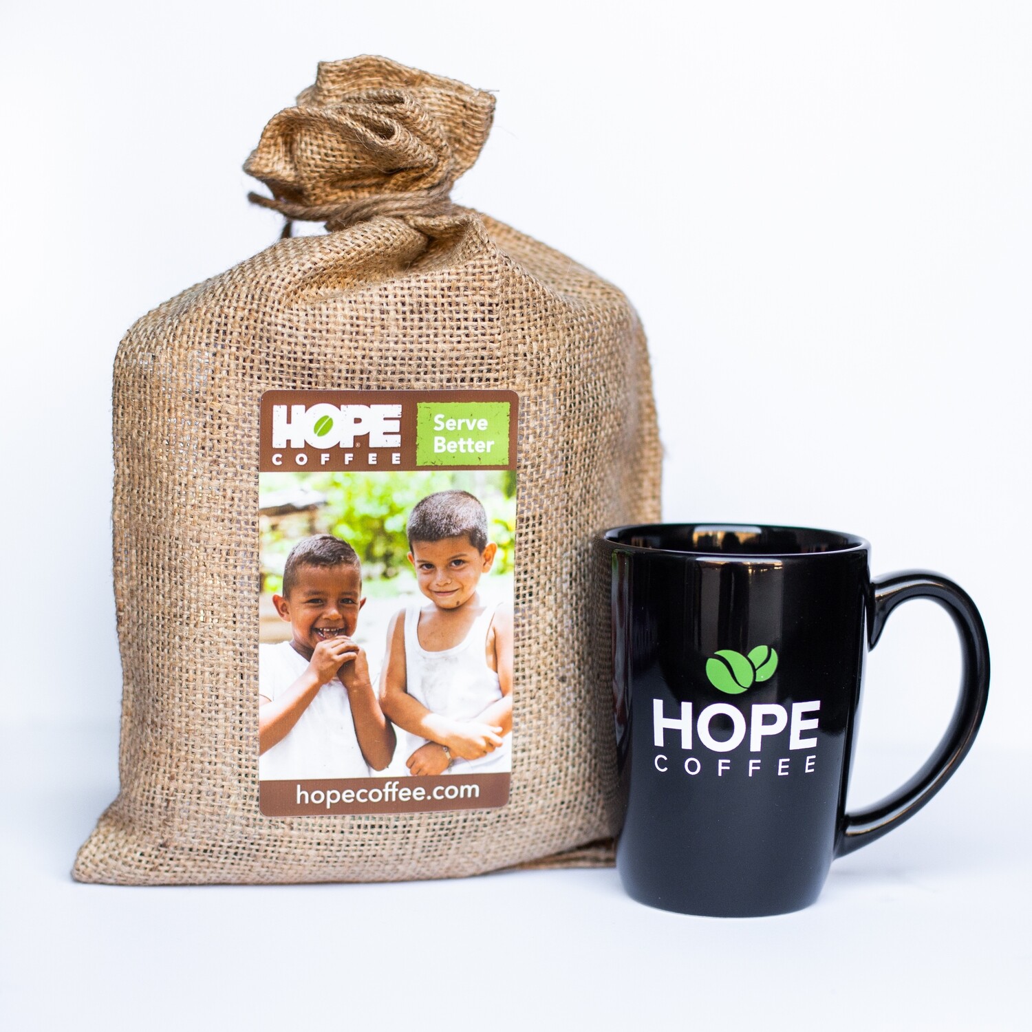 HOPE Coffee Mug and Coffee Sample Pack starting at
