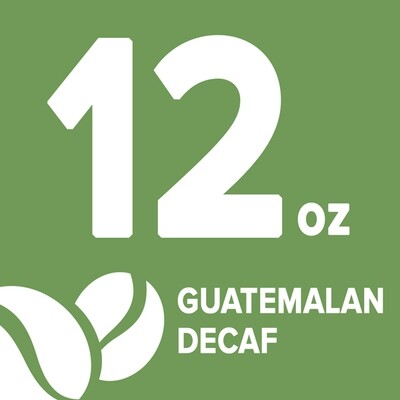 Guatemalan Decaf 12 oz Monthly - Whole Bean