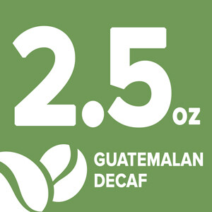 Guatemalan Decaf - 2.5 oz. Packets / Cases starting at: