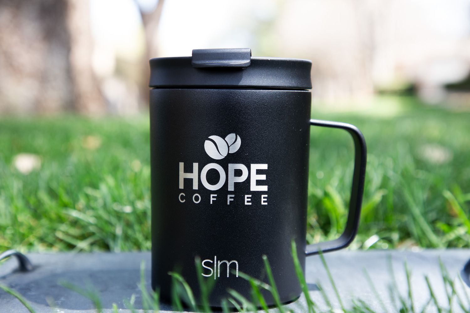 Scout Coffee Mug Tumbler w/Handle - 12 oz, Midnight Black