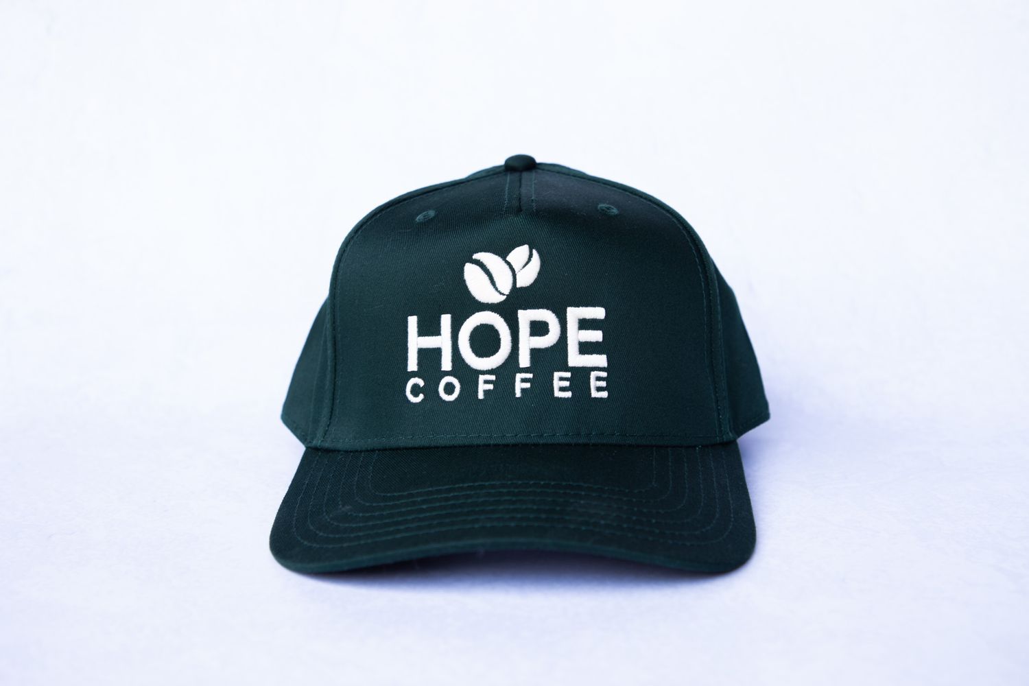 HOPE Coffee Hat - Dark Green