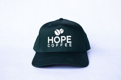 HOPE Coffee Hat - Dark Green