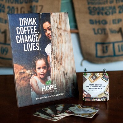HOPE Coffee Display Kit