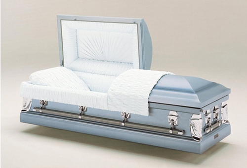 Misty Blue : 20 Guage Batesville Casket