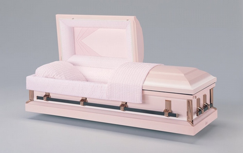 Misty Rose : 20 Guage Batesville Casket