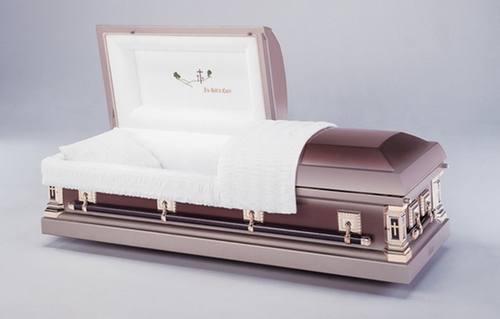 Cottage Rose : 18 Guage Batesville Casket