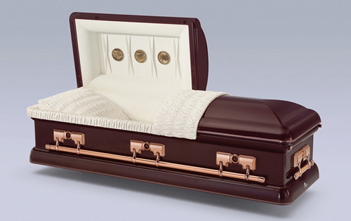 Merlot : 18 Guage Batesville Casket