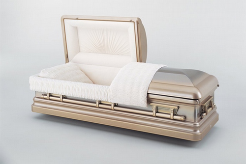 Golden Sand : 18 Guage Batesville Casket