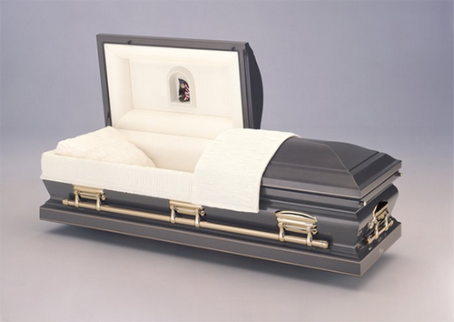 Tuscany Silver : 18 Guage Batesville Casket