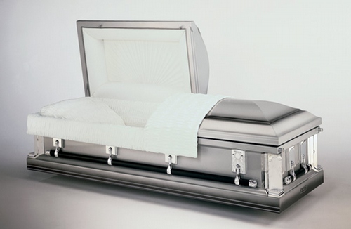 Franklin Silver : 18 Guage Batesville Casket