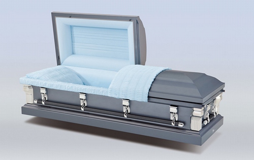 Saturn Blue : 20 Guage Batesville Casket