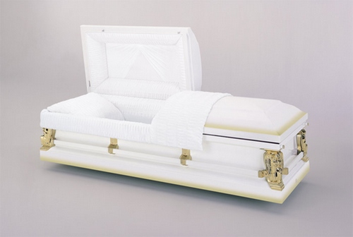 Ivory Gold : 20 Guage Batesville Casket
