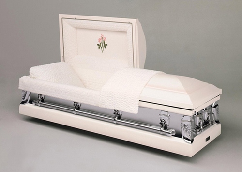 Carnation Mist : 20 Guage Batesville Casket