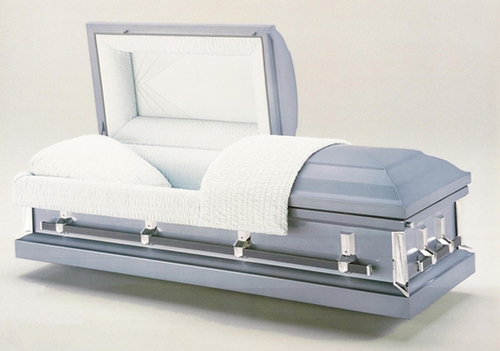 Churchill Blue : 20 Guage Batesville Casket