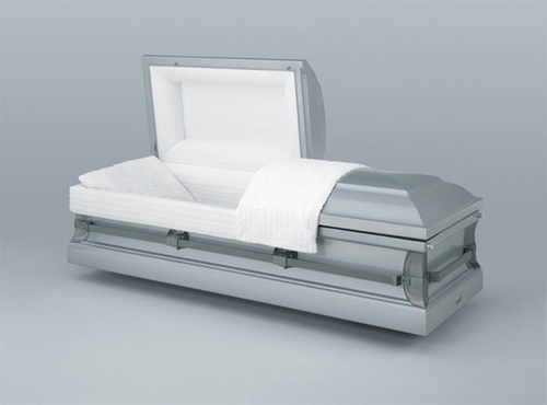 Antique Silver : 20 Guage Batesville Casket