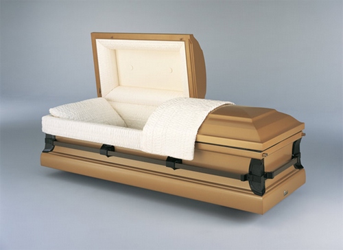 Goldtone : 20 Guage Batesville Casket