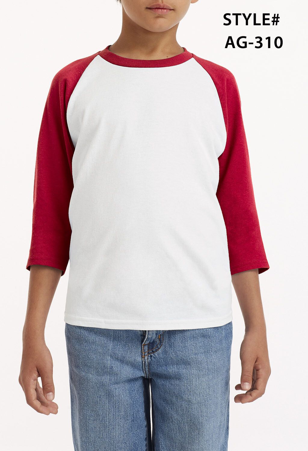 YOUTH Raglan Baseball Tee