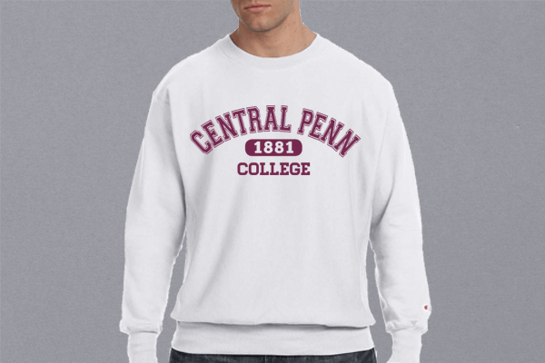 Central Penn College Champion Adult Reverse Weave® Crew