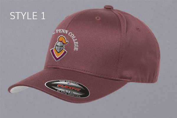 Central Penn College Flexfit Adult Wooly 6-Panel Cap