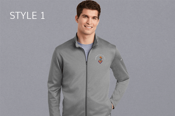 Central Penn College Nike Therma-FIT Full-Zip Fleece