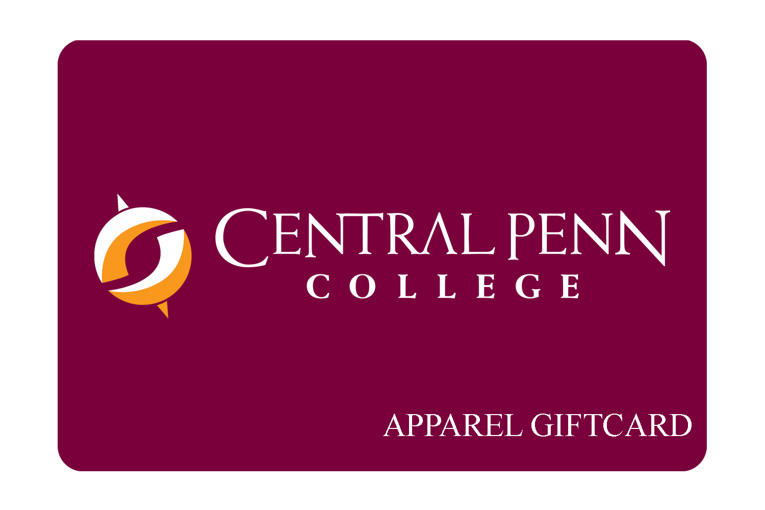 Central Penn College Gift Card (For Webstore Orders Only)