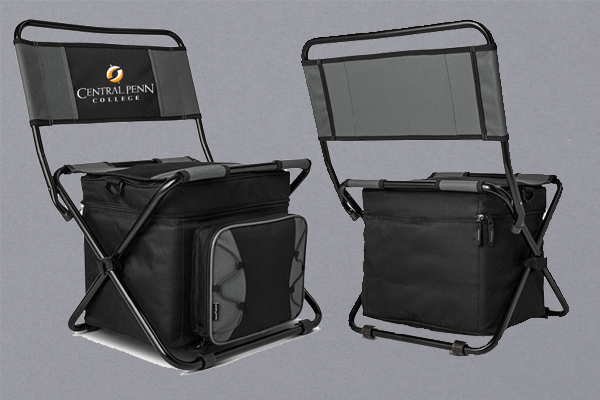 Central Penn College Folding Cooler Chair/Stool