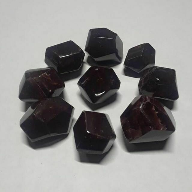 Large Polished Garnets