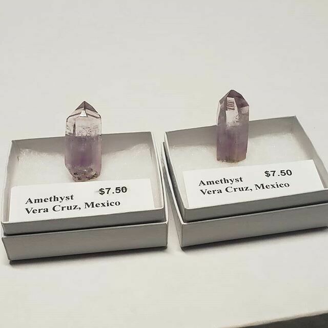 Amethyst/Quartz points