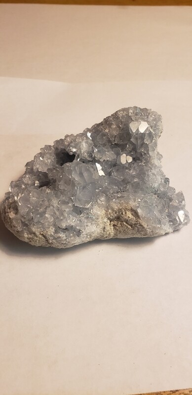 Beautiful celestite cluster