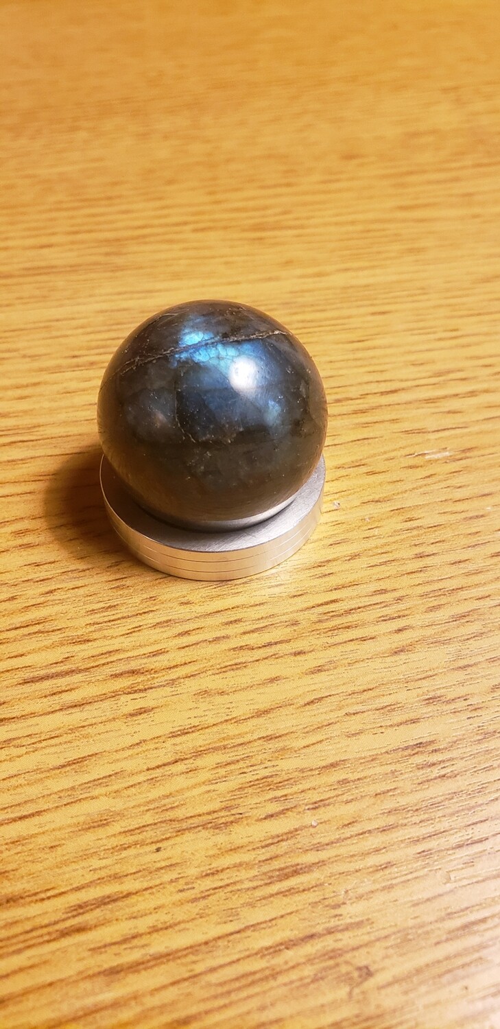 Labradorite sphere