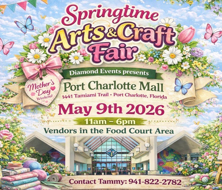 Artisan Festival May 9th 2026 11-6pm