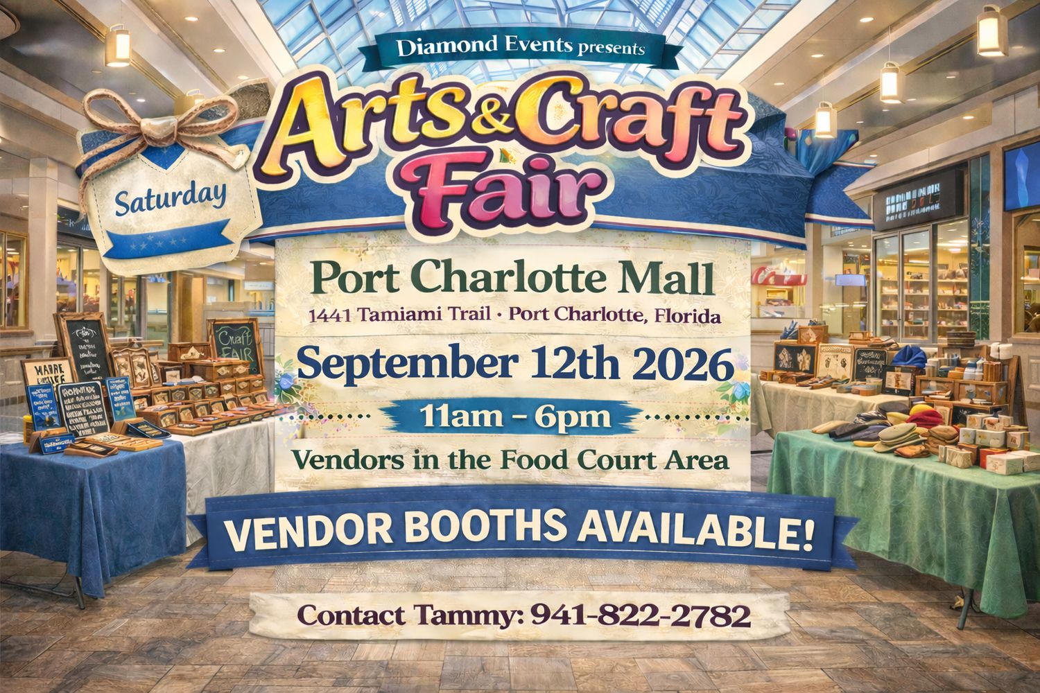 Arts And Craft fair Sept 12, 2026