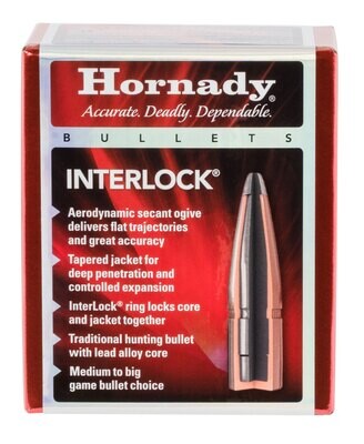 Hornady Interlock, Horn 45204  Bull .452 245 Sp Interlock       50/15