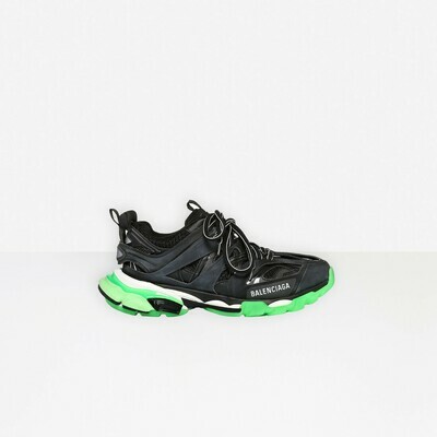 Balenciaga sneaker track black green